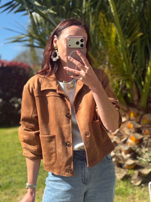 VESTE JULES CAMEL