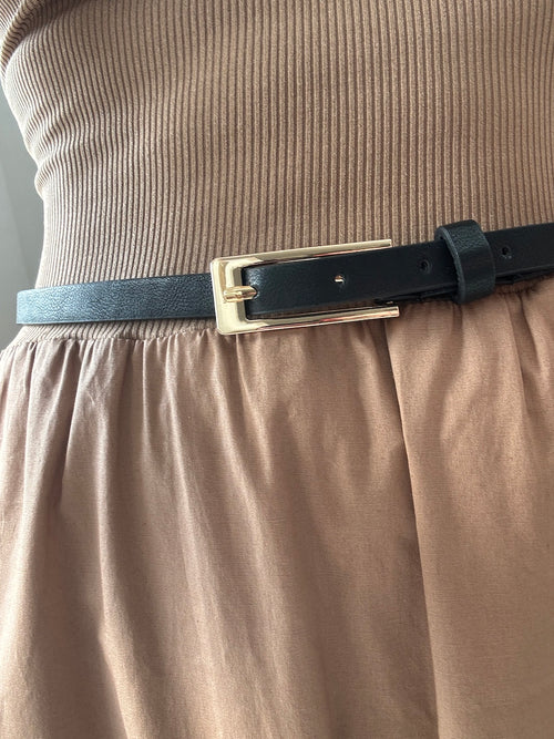 CEINTURE LILY NOIRE