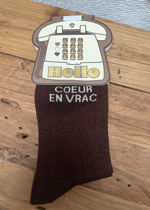 CHAUSSETTES COEUR EN VRAC