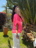 TEESHIRT BISOU ROSE