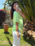 TEESHIRT BISOU JAUNE