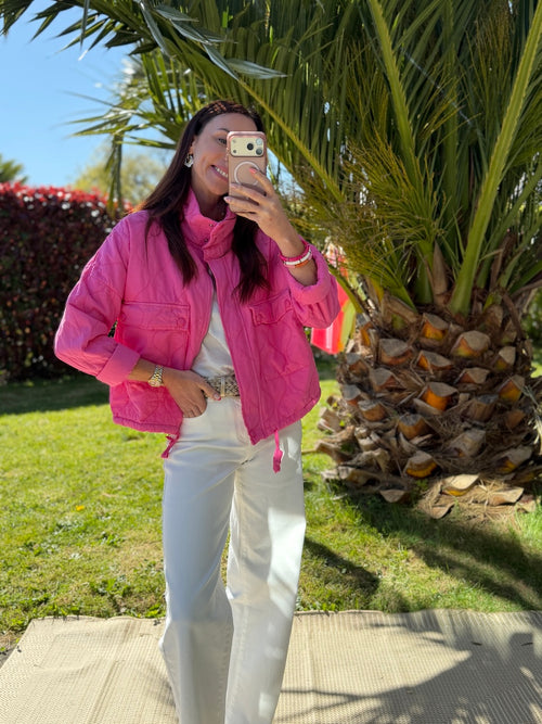 VESTE NOA FUSCHIA
