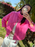 VESTE NOA FUSCHIA