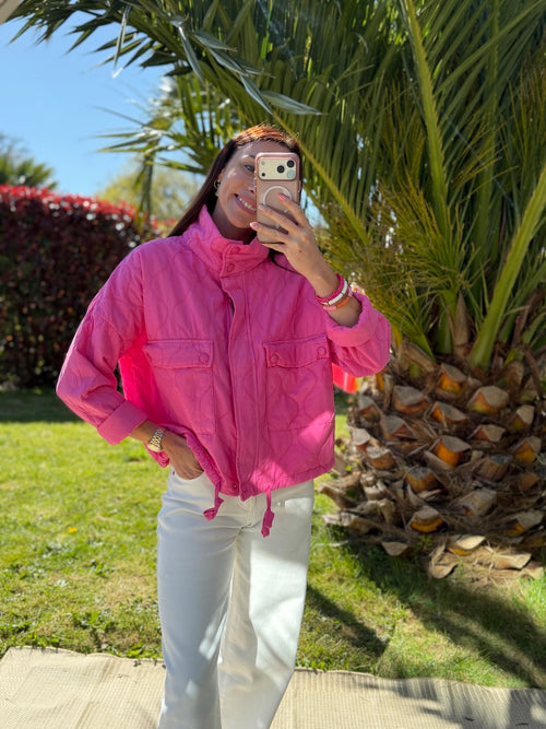 VESTE NOA FUSCHIA