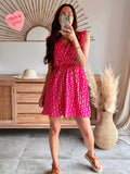 ROBE MORANE FUSHIA