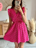 ROBE MORANE FUSHIA