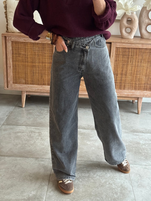 JEANS SERENA GRIS