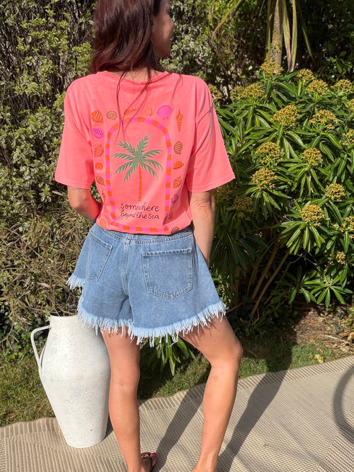 TEE SHIRT PALMIER SEA