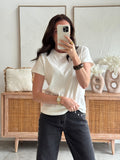 TEE SHIRT SOPHIA BLANC