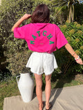 TEE SHIRT PINK MATCHA