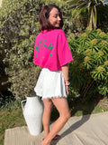TEE SHIRT PINK MATCHA