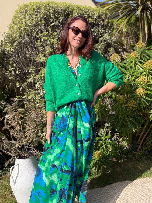 GILET PACO VERT BRESIL