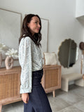 CHEMISE BLEUET