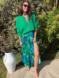 GILET PACO VERT BRESIL