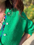 GILET PACO VERT BRESIL