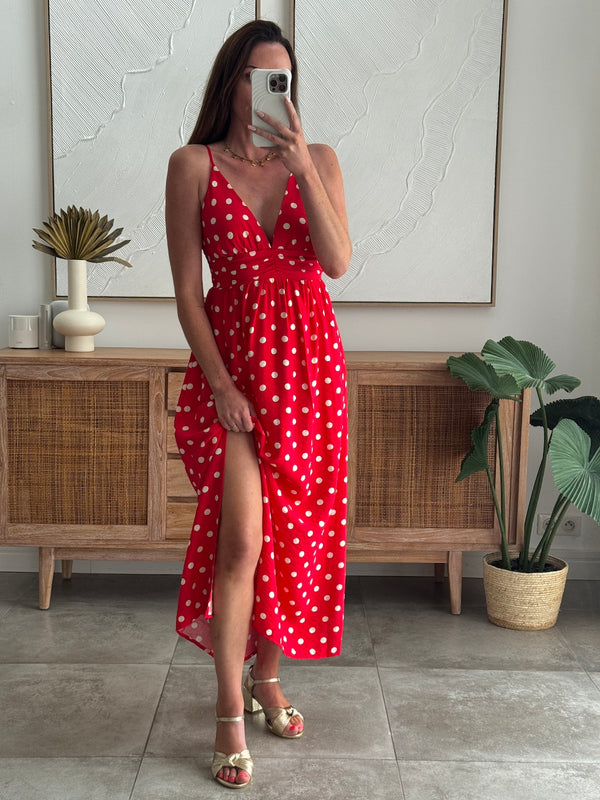 ROBE MARYLINE ROUGE