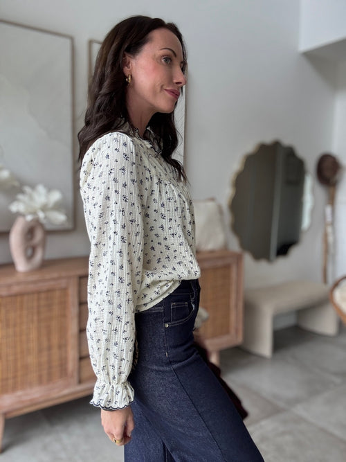CHEMISE YAELLE MARINE