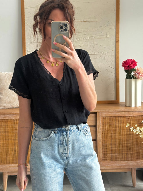 BLUSA FREDERIQUE NEGRA