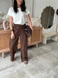 JEANS SERENA MARRON