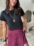 TEE SHIRT SOPHIA NOIR