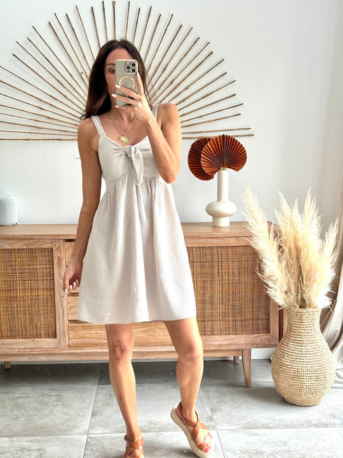 VESTIDO NOELA BEIGE