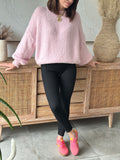 PULL CLARA ROSE PALE