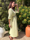 ROBE PASNI JAUNE