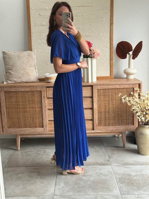 ROBE MATHILDE BLEU