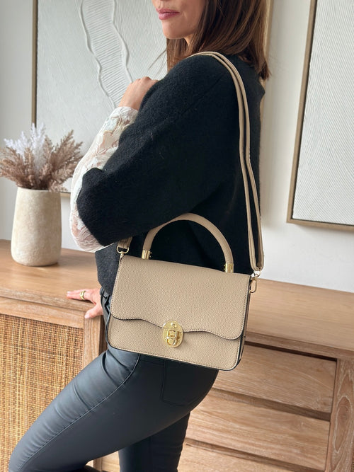 BOLSO MAVY BEIGE