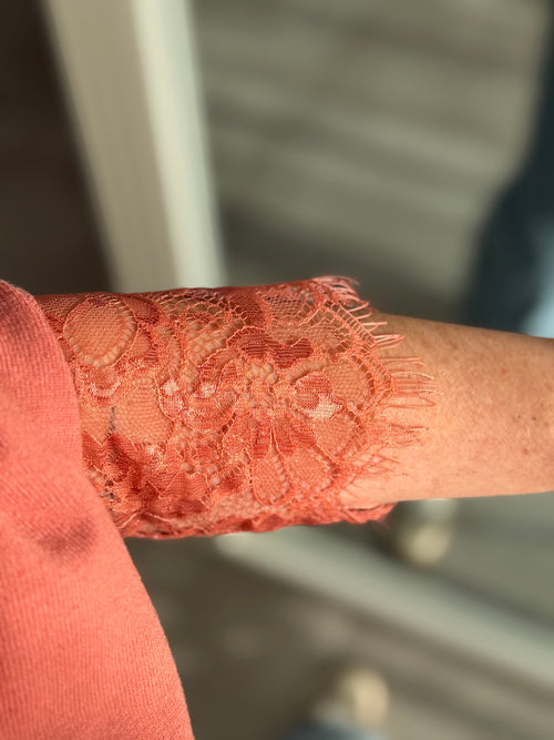 PULL FIN DIANE TERRACOTTA