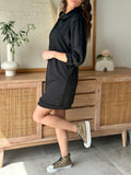ROBE SWEAT LINE NOIR