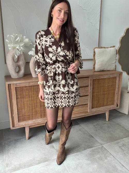 ROBE CATALINA MARRON