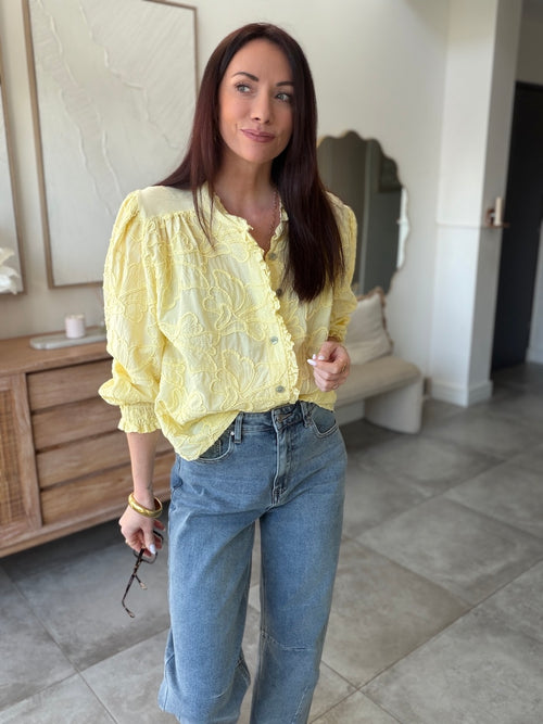 BLOUSE MAJA JAUNE
