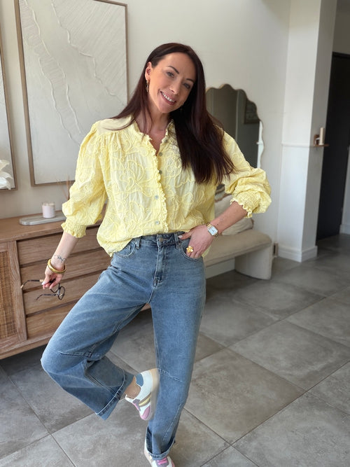 BLOUSE MAJA JAUNE
