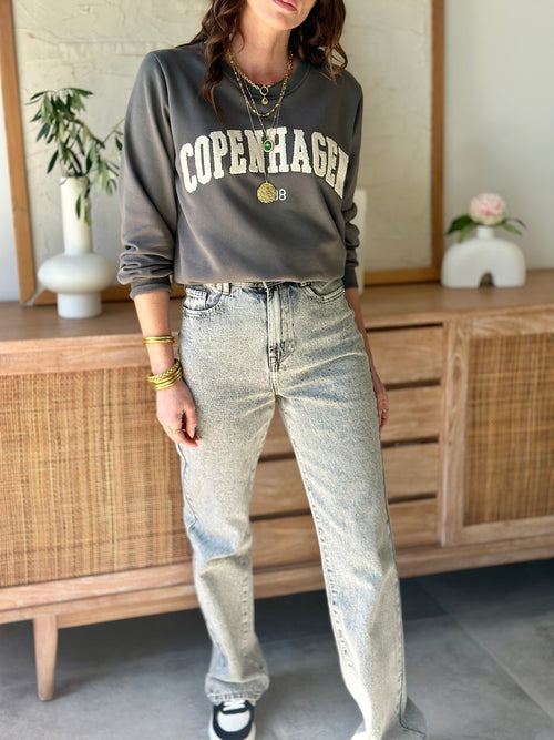 SWEAT LOLA GRIS