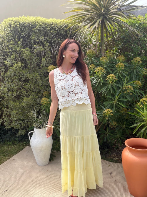 JUPE GIGI JAUNE