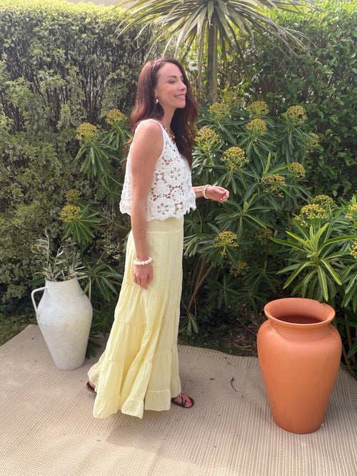 JUPE GIGI JAUNE