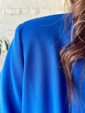 BLAZER MARGAUX BLEU ROI