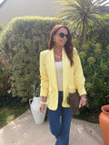 BLAZER POIS JAUNE