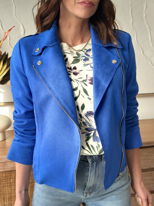 VESTE MARTIN BLEU