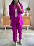 BLAZER MILA FUSHIA