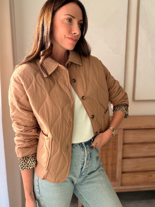 VESTE ADELINE CAMEL