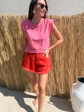 SHORT ZELIA CORAIL