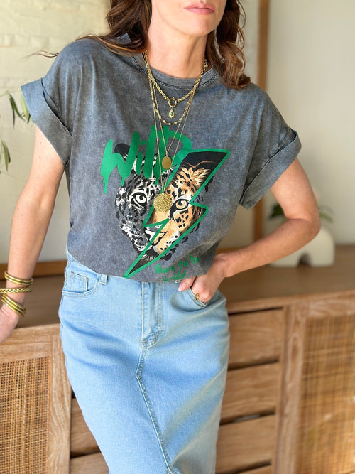 TEE SHIRT FLASH VERT