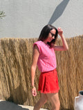 SHORT ZELIA CORAIL