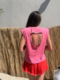 SHORT ZELIA CORAIL
