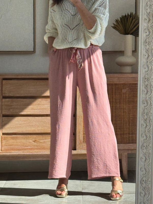 PANTALON VICK ROSE PALE