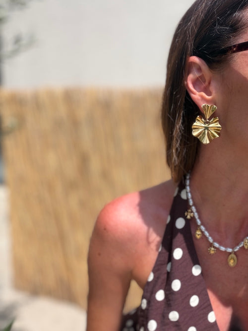 BOUCLES D'OREILLES LYS