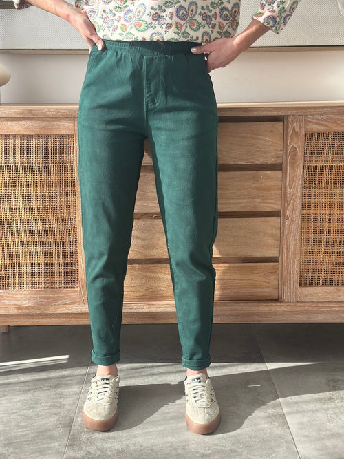 PANTALON JAMY VERT SAPIN