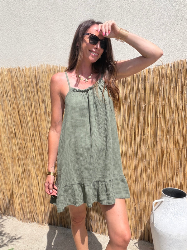 ROBE TAMY KAKI